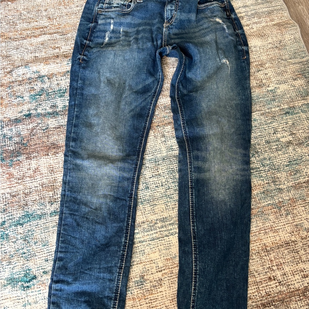 Silver Jeans Women's Slim Blue Jeans